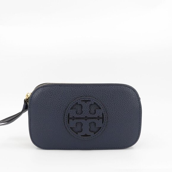 Tory Burch Miller Mini Crossbody Bag Navy OS - Picture 3 of 14